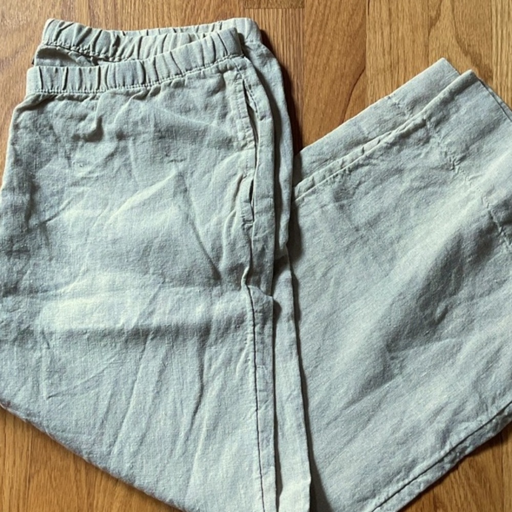 J. Jill ⭐️ beige linen pant ⭐️ S ⭐️